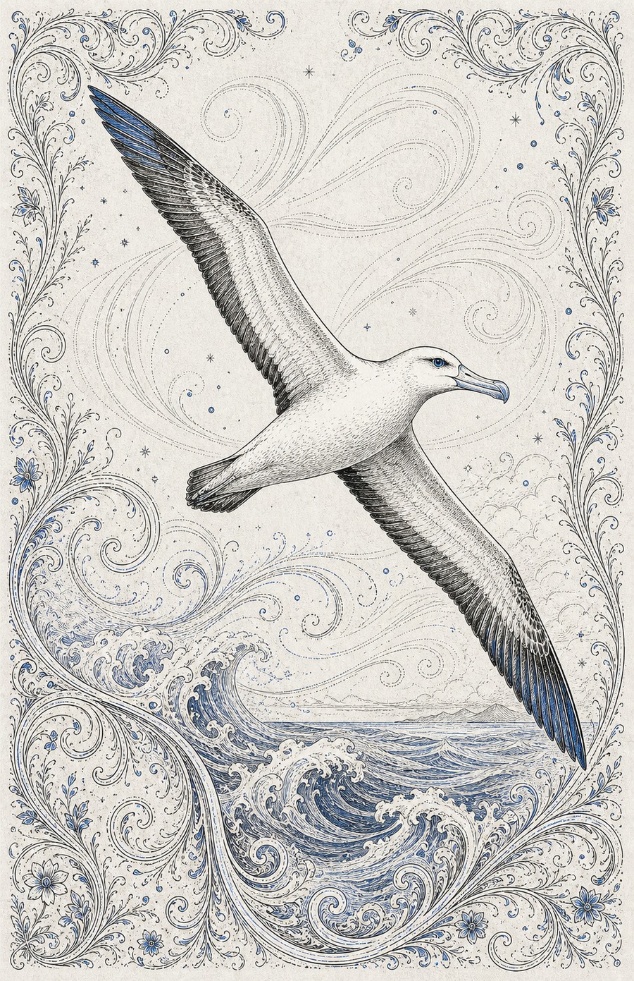 Stylized Albatross