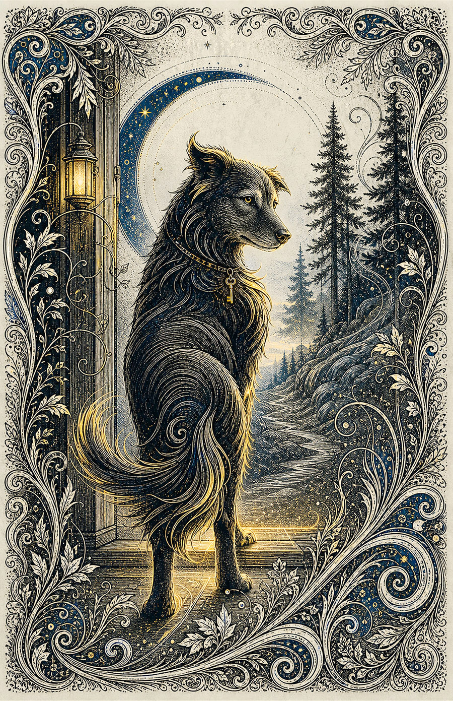 Stylized Dog