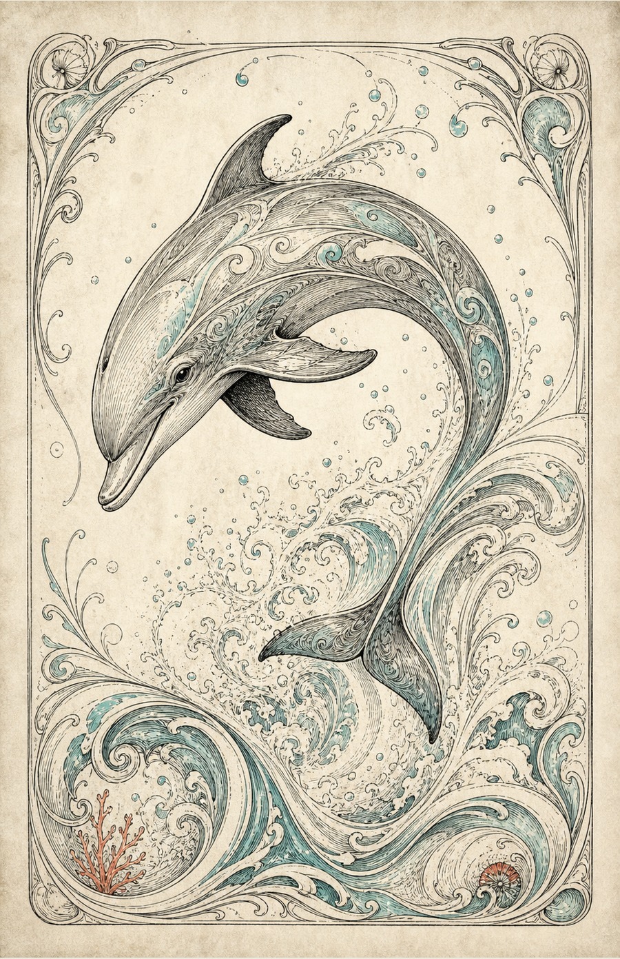 Stylized Dolphin