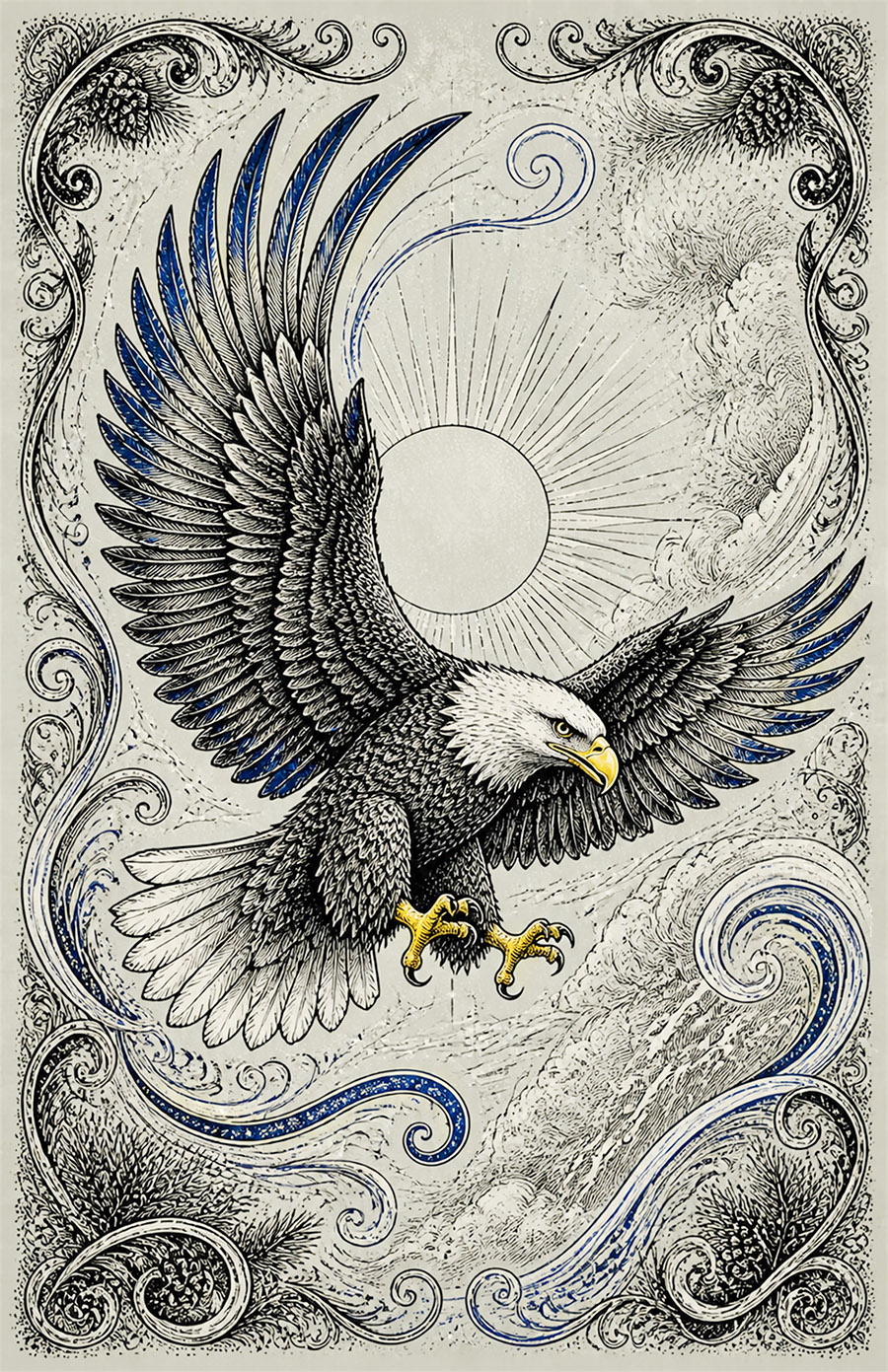 Stylized Eagle