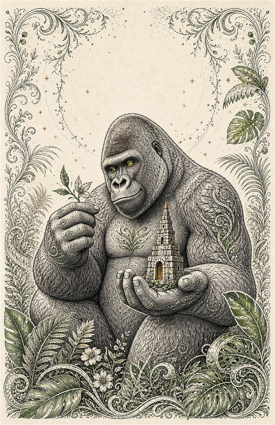 Stylized Gorilla