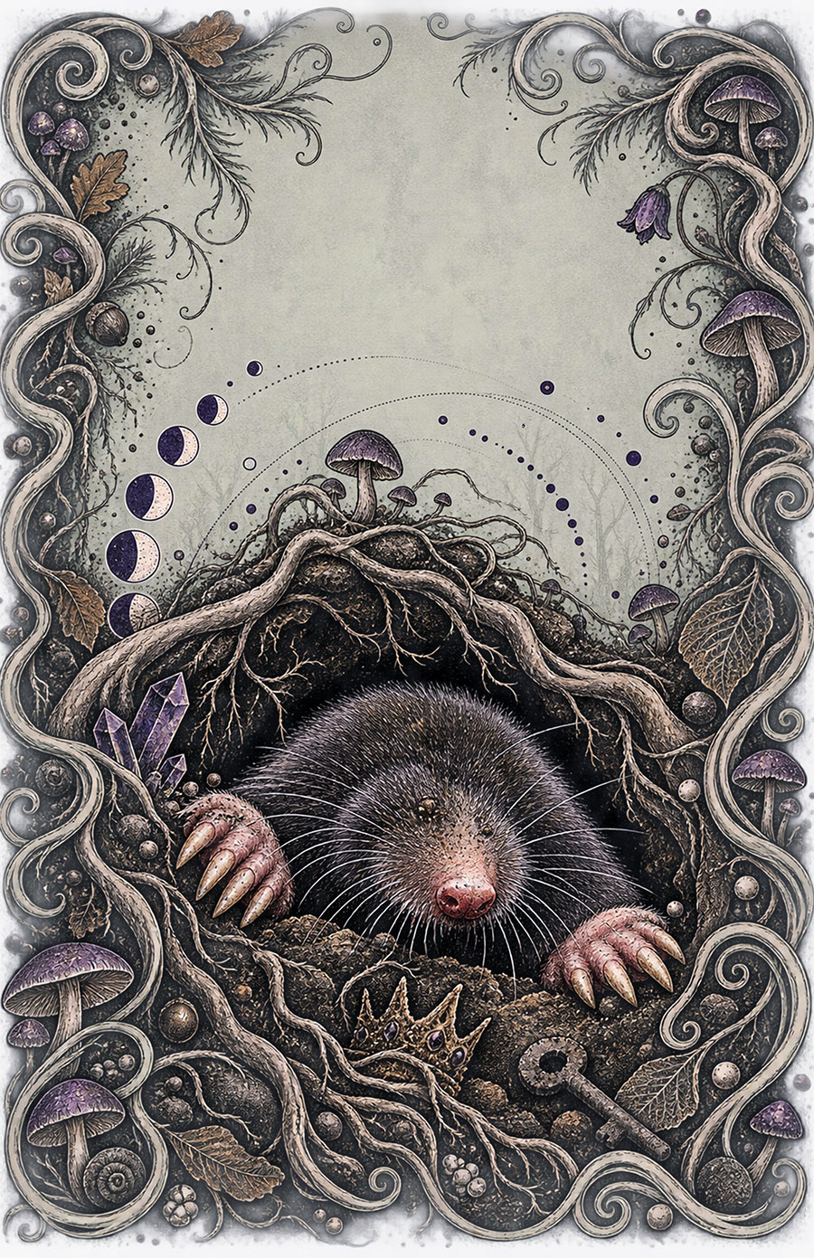 Stylized Mole