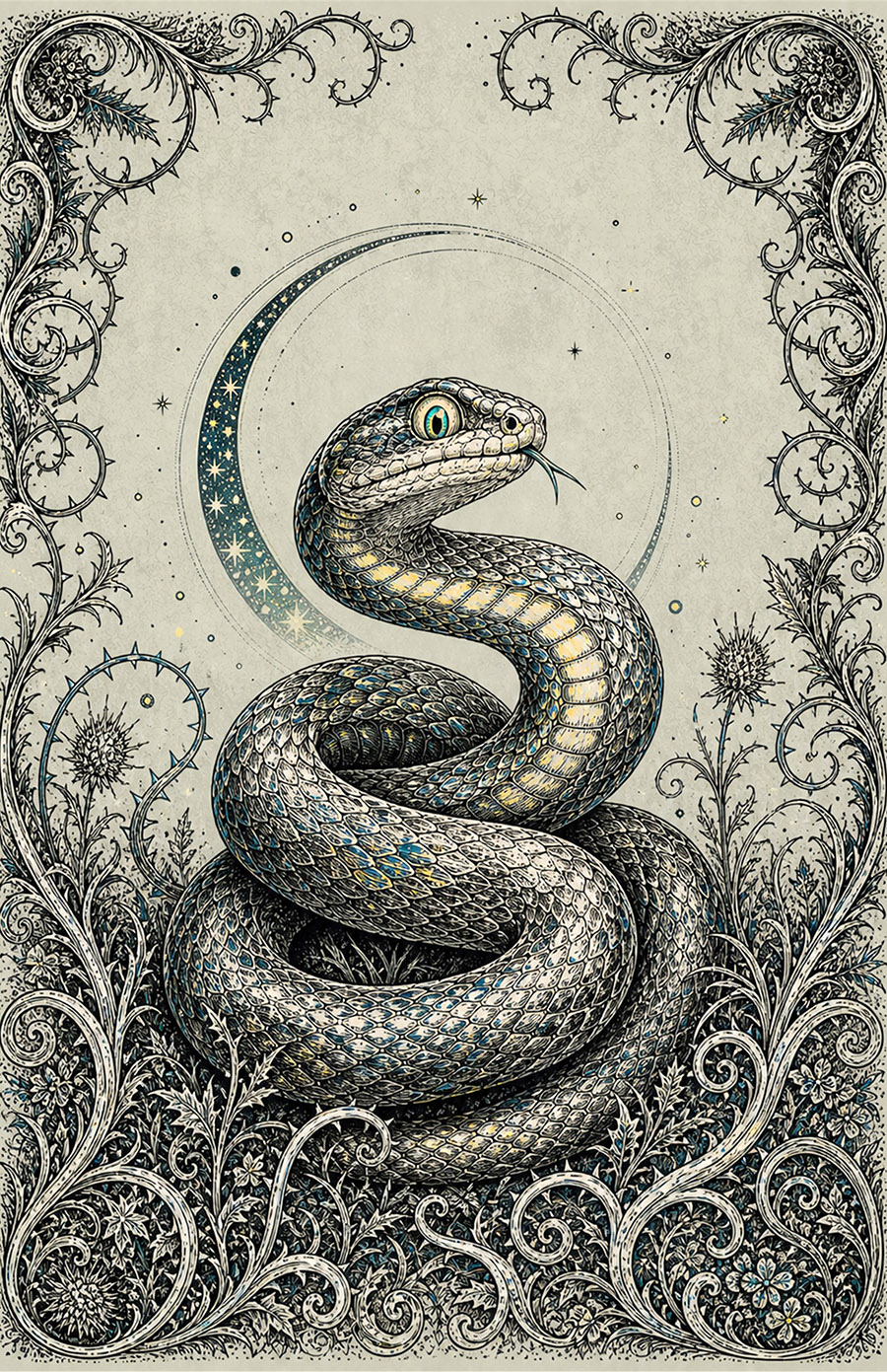Stylized Snake