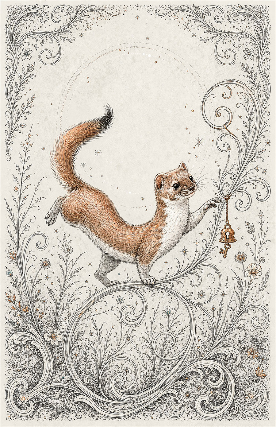 Stylized Weasel