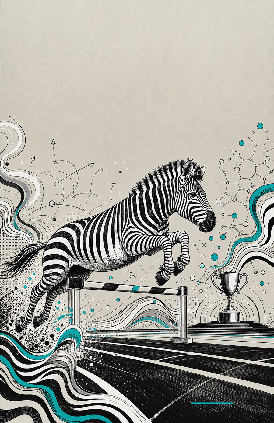 Stylized Zebra