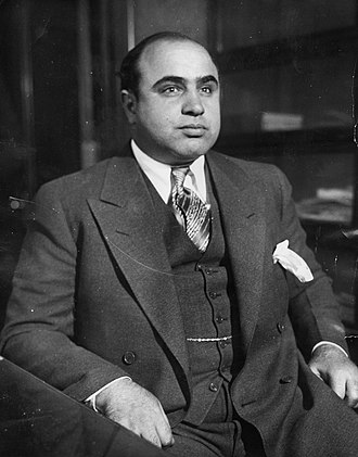 Portrait of Al Capone - Crocodile personality