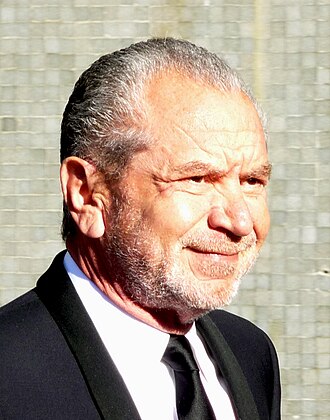 Portrait of Alan Sugar - Crocodile personality