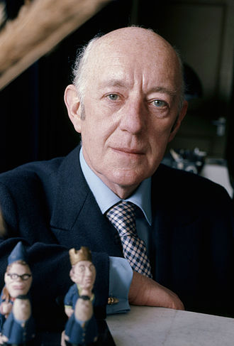 Portrait of Alec Guinness - Snake personality