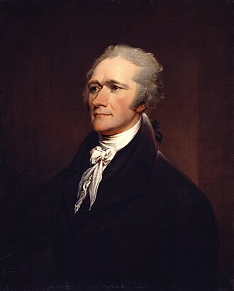 Portrait of Alexander Hamilton - Badger personality