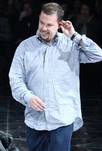 Portrait of Alexander Mcqueen - Peacock personality