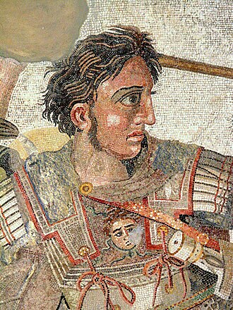Portrait of Alexander The Great - Lion personality