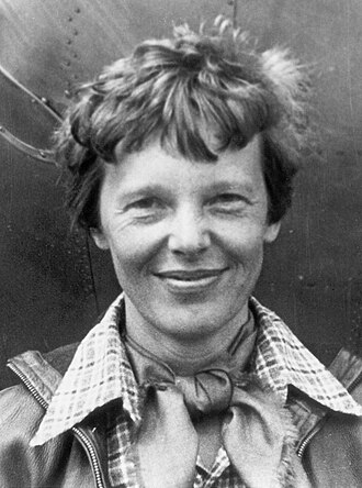 Portrait of Amelia Earhart - Eagle personality
