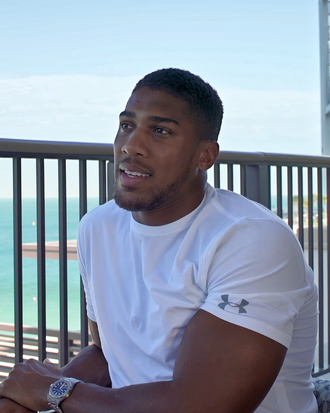 Portrait of Anthony Joshua - Lion personality