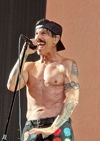 Portrait of Anthony Kiedis - Wolf personality