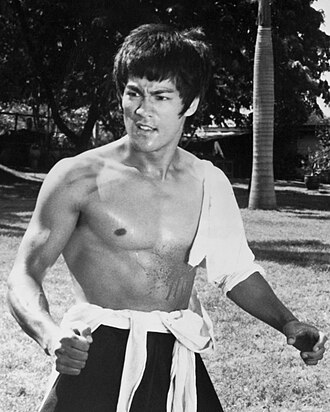 Portrait of Bruce Lee - Tiger personality