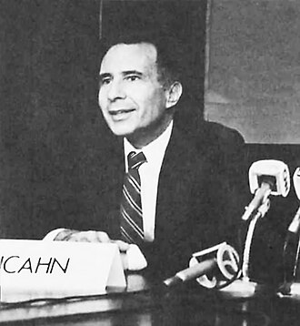 Portrait of Carl Icahn - Vulture personality