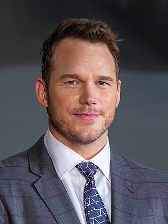 Portrait of Chris Pratt - Dog personality