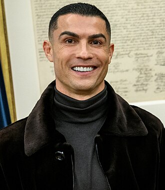 Portrait of Cristiano Ronaldo - Lion personality