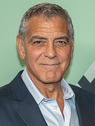 Portrait of George Clooney - Lion personality