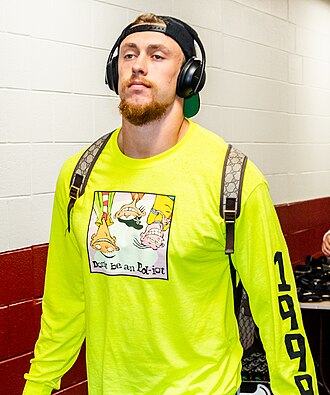 Portrait of George Kittle - Lion personality