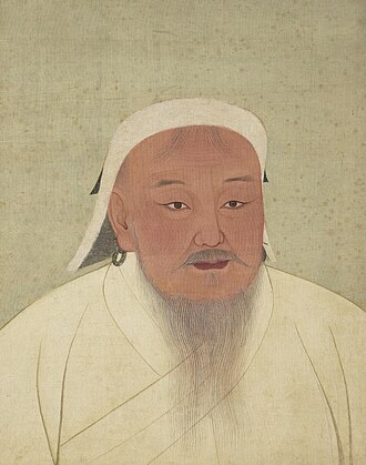 Portrait of Ghengis Khan - Wolf personality