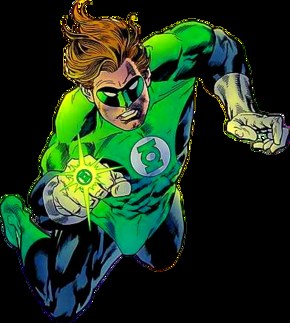 Portrait of Hal Jordan - Eagle personality