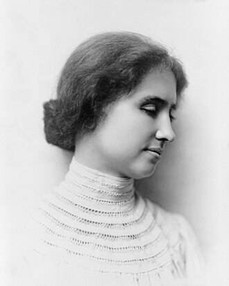 Portrait of Helen Keller - Badger personality