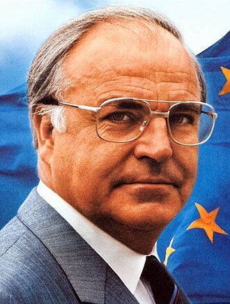 Portrait of Helmut Kohl - Bear personality