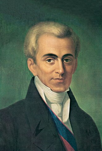 Portrait of Ioannis Kapodistrias - Eagle personality