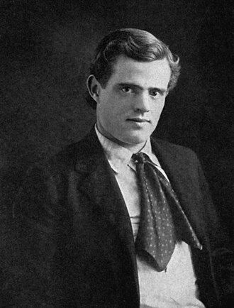 Portrait of Jack London - Wolf personality