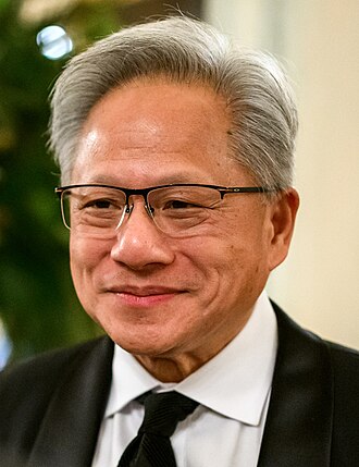 Portrait of Jensen Huang - Tiger personality