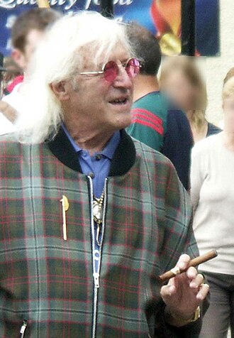 Portrait of Jimmy Savile - Crocodile personality