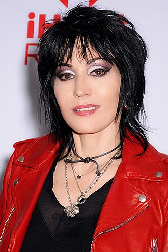 Portrait of Joan Jett - Badger personality