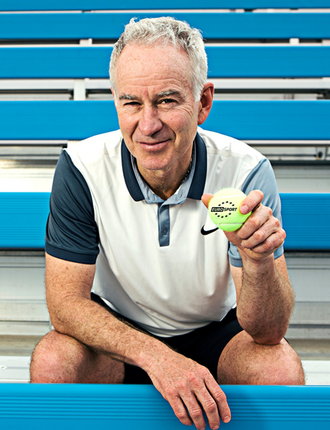 Portrait of John Mcenroe - Warthog personality