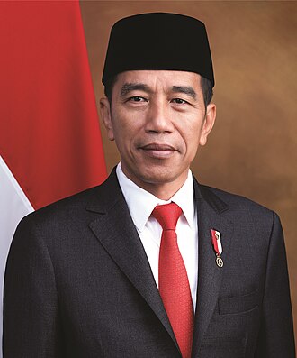 Portrait of Jokowi - Dog personality
