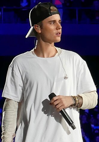 Portrait of Justin Beiber - Peacock personality