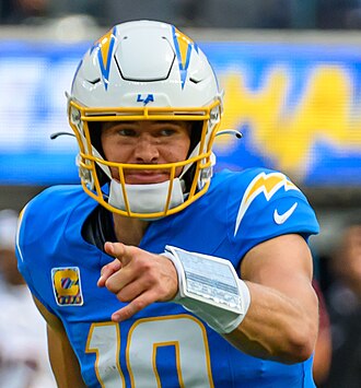 Portrait of Justin Herbert - Horse personality