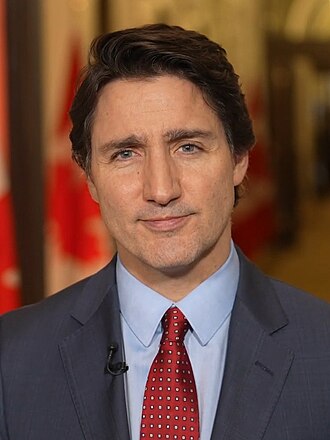 Portrait of Justin Trudeau - Dolphin personality