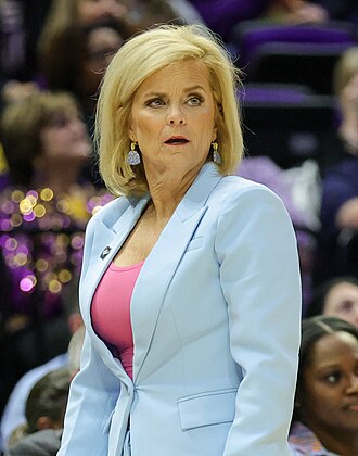 Portrait of Kim Mulkey - Badger personality