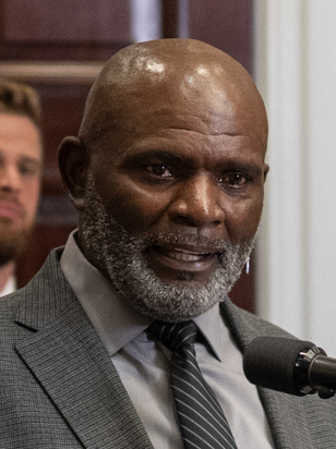 Portrait of Lawrence Taylor - Rhino personality