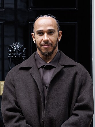 Portrait of Lewis Hamilton - Horse personality