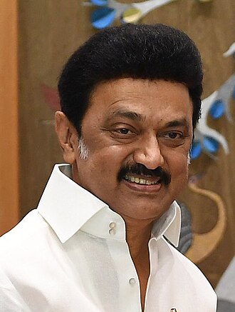 Portrait of M. K. Stalin - Elephant personality