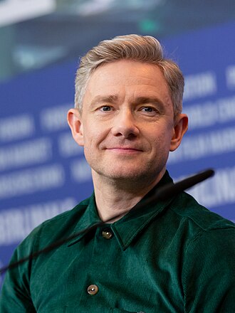 Portrait of Martin Freeman - Badger personality