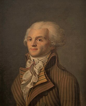Portrait of Maximilien Robespierre - Zebra personality