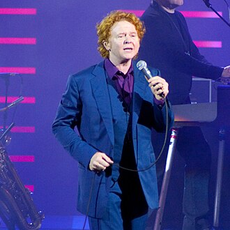 Portrait of Mick Hucknall - Fox personality