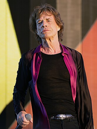 Portrait of Mick Jagger - Sable personality