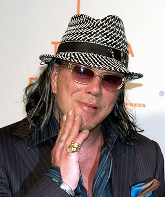 Portrait of Mickey Rourke - Wild Cat personality