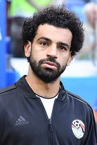 Portrait of Mohamed Salah - Lion personality