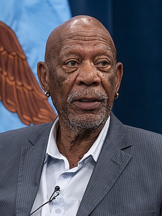 Portrait of Morgan Freeman - Owl personality