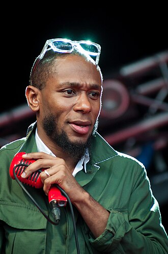 Portrait of Mos Def - Wolf personality